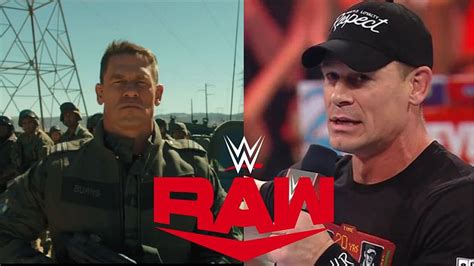 John Cena RAW Return: What projects did John Cena work on hours before ...