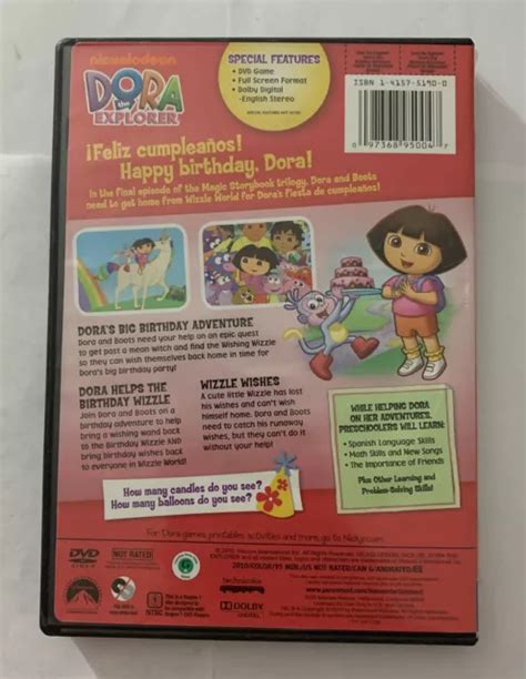 Dora The Explorer Doras Big Birthday Adventure Dvd 4900 The Best Porn Website