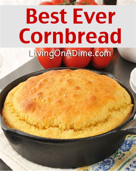 Best Ever Easy Cornbread Recipe Delicious Cornbread