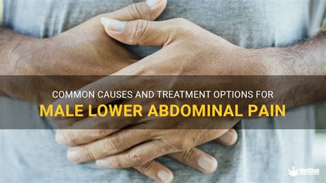 Common Causes And Treatment Options For Male Lower Abdominal Pain Medshun