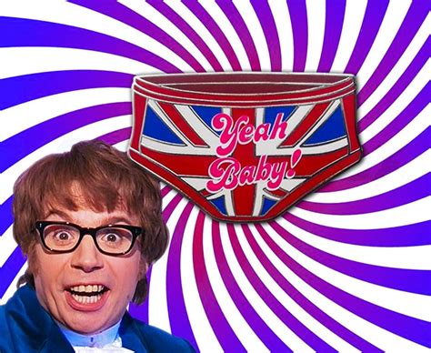 Austin Powers yeah Baby Enamel Pin the - Etsy