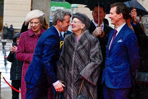 Photo La Princesse Benedikte Le Roi Frederik X Le Prince Joachim