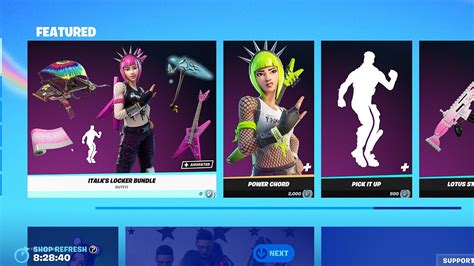 Italk S Locker Bundle In Fortnite Itemshop Youtube