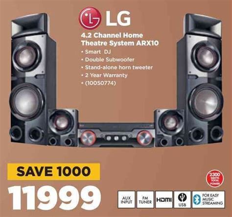 Lg Channel Home Theatre System Arx Offer At Hifi Corp