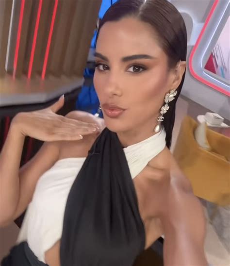 Ariadna Gutiérrez explosiva se luce en La Mesa Caliente