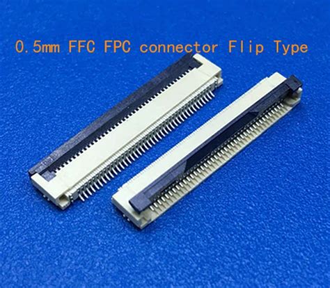 10pcs Ffc Fpc Connector 0 5 Mm 4 Pin 5 6 7 8 10 12 14 16 18 20 22 24