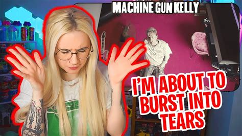 I Cried Streamer Reacts Mgk Dont Let Me Go Official Music Video