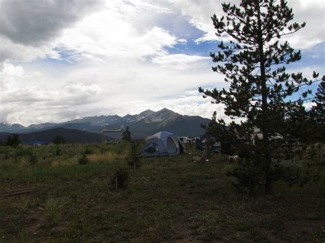 Prospector Campground near Lake Dillon, Colorado