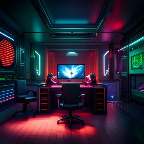 Gaming Room Ai Generated Artwork Nightcafe Creator