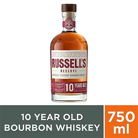 Russell Reserve Kentucky Straight Bourbon Whiskey 90 Proof 750 Ml Safeway