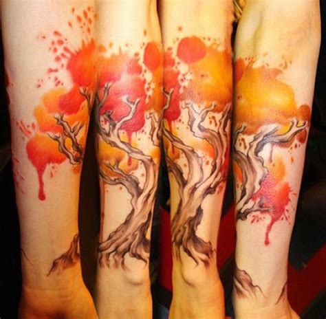 Examples Of Watercolor Tattoo Watercolor Tattoo Watercolor