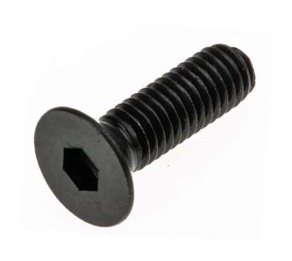 Tornillo Allen Avellanado Pulgadas Negro Distritornillos