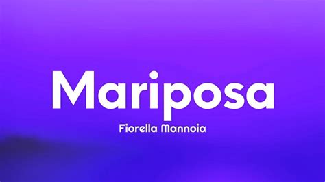 Fiorella Mannoia Mariposa Sanremo 2024 YouTube