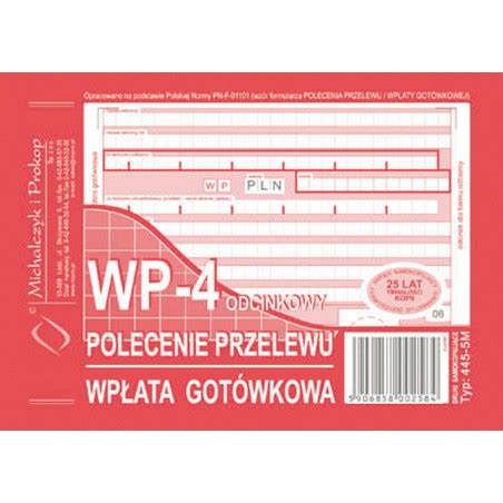 Druk Polecenie Przelewu A Wp Ata Mip