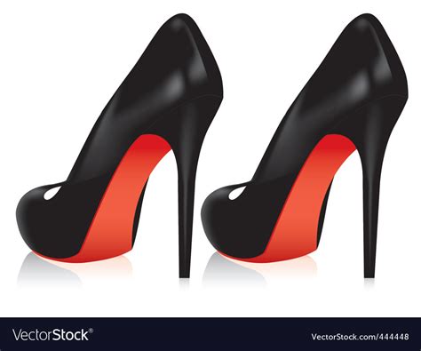 High Heel Shoes Royalty Free Vector Image VectorStock