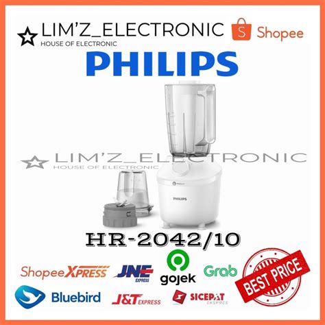 Jual MEDAN BLENDER PLASTIK HR 2042 10 PHILIPS Shopee Indonesia