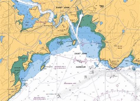 SAINT JOHN HARBOUR AND APPROACHES/ET LES APPROCHES (Marine Chart ...