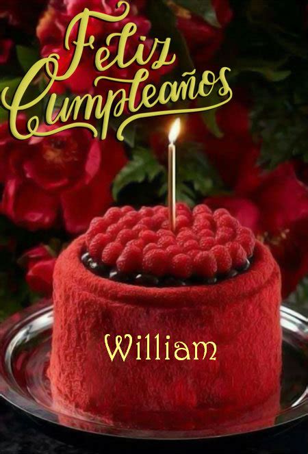 Feliz Cumplea Os William Tarjetas De Felicitaciones E Im Genes Feliz