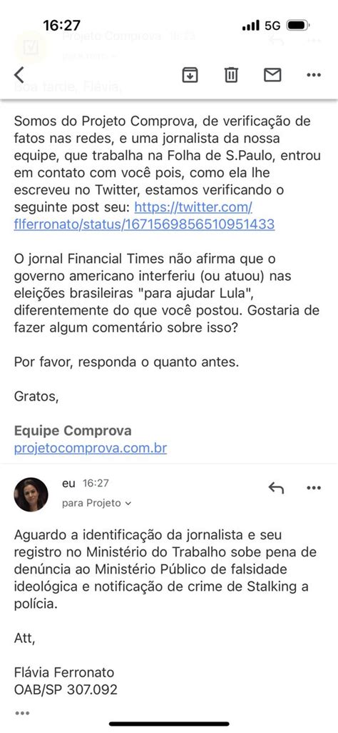 Flavia Ferronato on Twitter Alô movadvdireitabr prepara a procuração