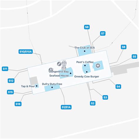 Map Of Seatac Airport Terminal World Map Hot Sex Picture