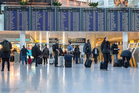 Munich Airport check-in hall - Flughafen München
