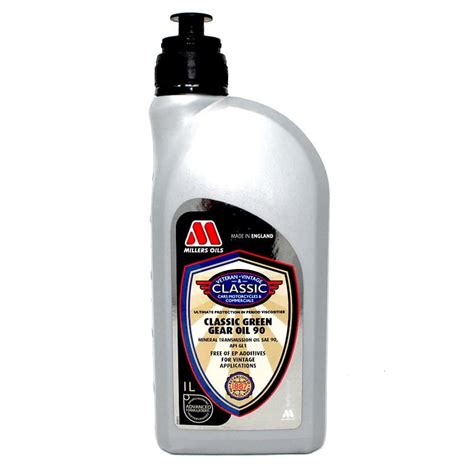 Millers Oils Classic Green Gear Oil 90 - GL1 (1L)