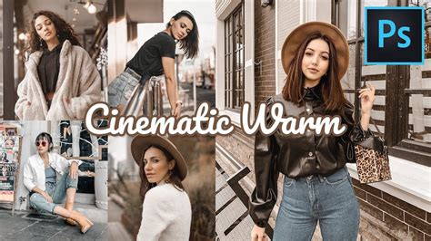 Cinematic Warm Color Grading Effect In Photoshop Warm Portrait Effect