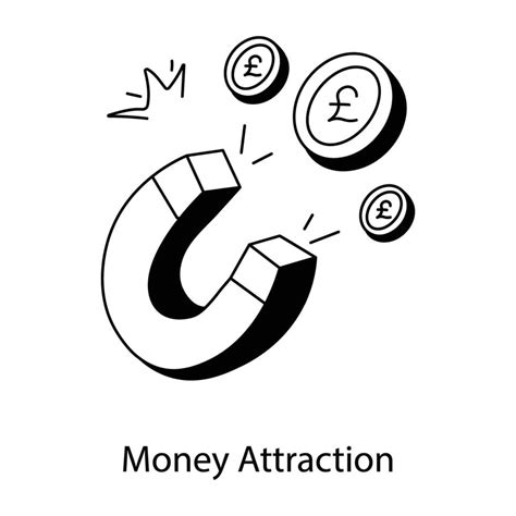 Trendy Money Attraction 43071102 Vector Art at Vecteezy