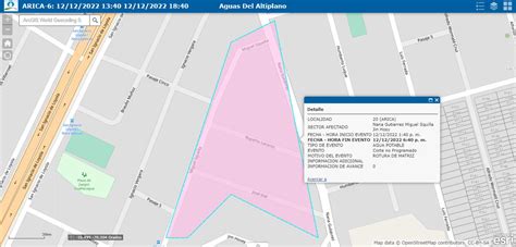 Aguas Del Altiplano On Twitter Arica Corte No Programado Desde Las