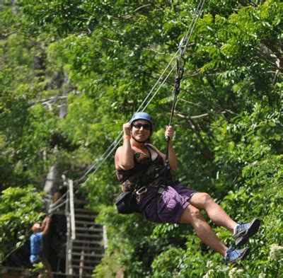 Mayan Jungle Canopy Zipline | Caribbean Adventures Roatan - Tours ...