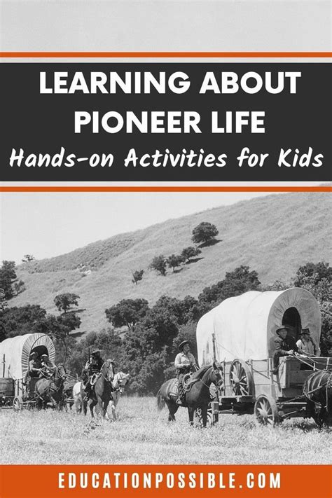 Fun Pioneer Life Activities - Early American History Activities ...