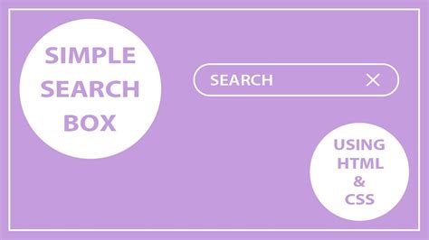 Creating A Stylish Search Box Using Css Search Box In Html Css Images