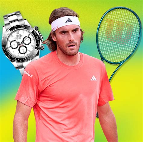 Men's Health Six Pack: Stefanos Tsitsipas's Essential Gear