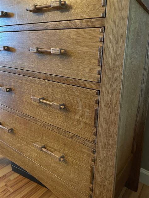 White Oak Armoire