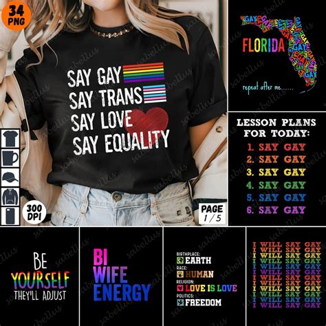 LGBTQ Rainbow Flag Gay Pride Bisexual Energy Vintage Tank Top Florida Say Gay Proud T Shirt