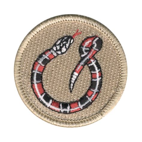 G Snakes Scout Patrol Patch