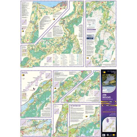 Speyside Way Harvey map - The Trails Shop