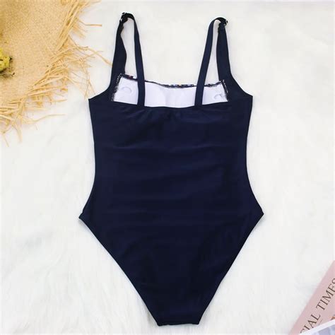 Женский слитный купальник в полоску, с открытой спиной, размеры s-xxl ...