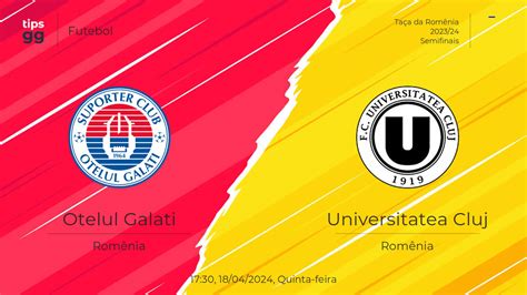 Otelul Galati x Universitatea Cluj 18 04 2024 na Taça da Romênia 2023