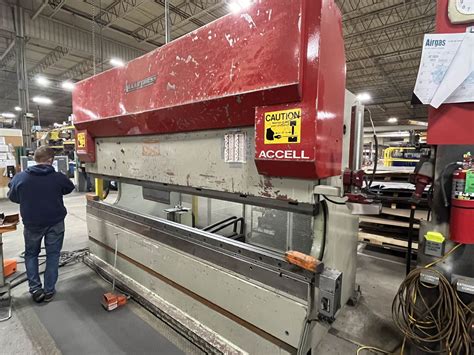 150 Ton X 12 Accurpress Accell 515012 Press Brake 2004 8 Axis ETS