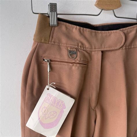 SKYR Nude Ski Pants Size 8L Fit True To Depop