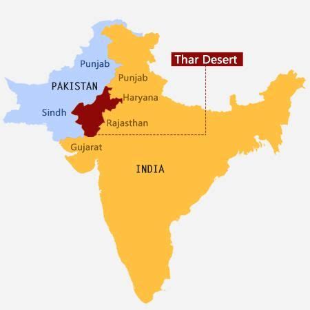 Thar Desert Facts & Information - Indian Desert Map | Travel Guide