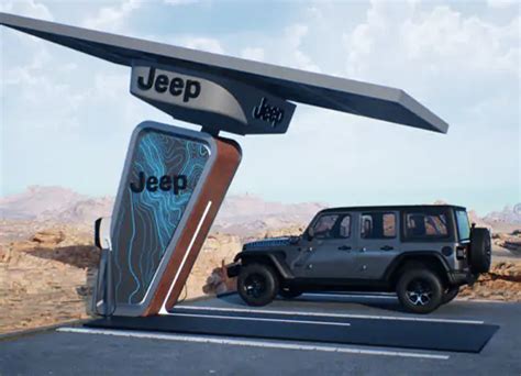 Jeep Teases New Wrangler All Electric Bev Concept Vehicle To Be