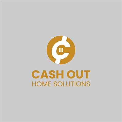 Premium Vector | A logo for cash out home solutions