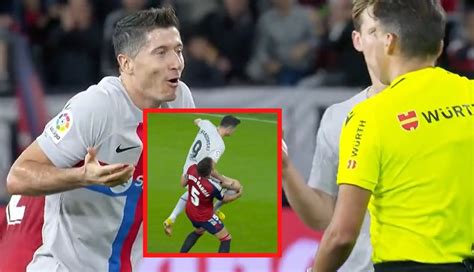 Lewandowski z czerwoną kartką Zobacz co zrobił WP SportoweFakty