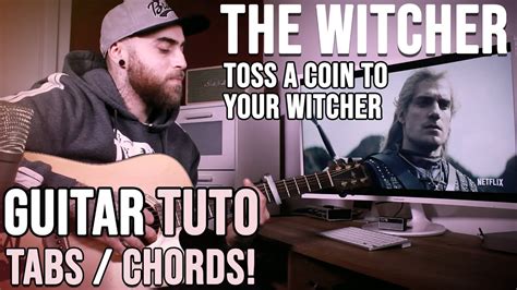 The Witcher OST Toss A Coin To Your Witcher TUTO GUITARE TABS ET