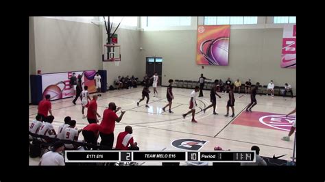 Nike Eybl E1t1 Vs Team Melo 2023 E1t1 Came Back From A Big Lead And