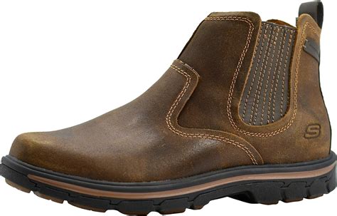 Skechers Men S Relaxed Fit Segment Dorton Boot Clothing Shoes And Jewelry