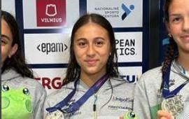 Europei Juniores Di Nuoto Medaglia D Argento Per La Pratese Lucrezia