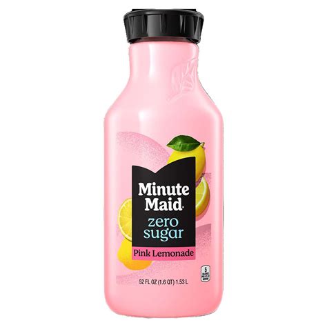 Minute Maid Zero Sugar Pink Lemonade Shop Juice At H E B